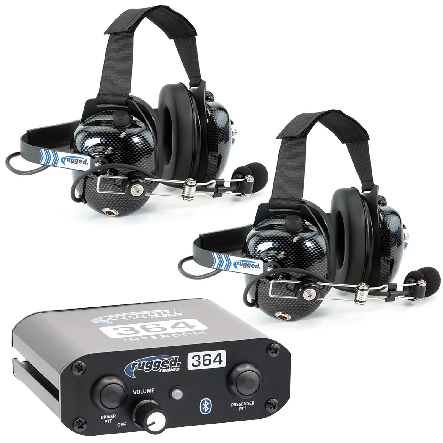364 Intercom Kit – 2-Person Bluetooth Intercom System