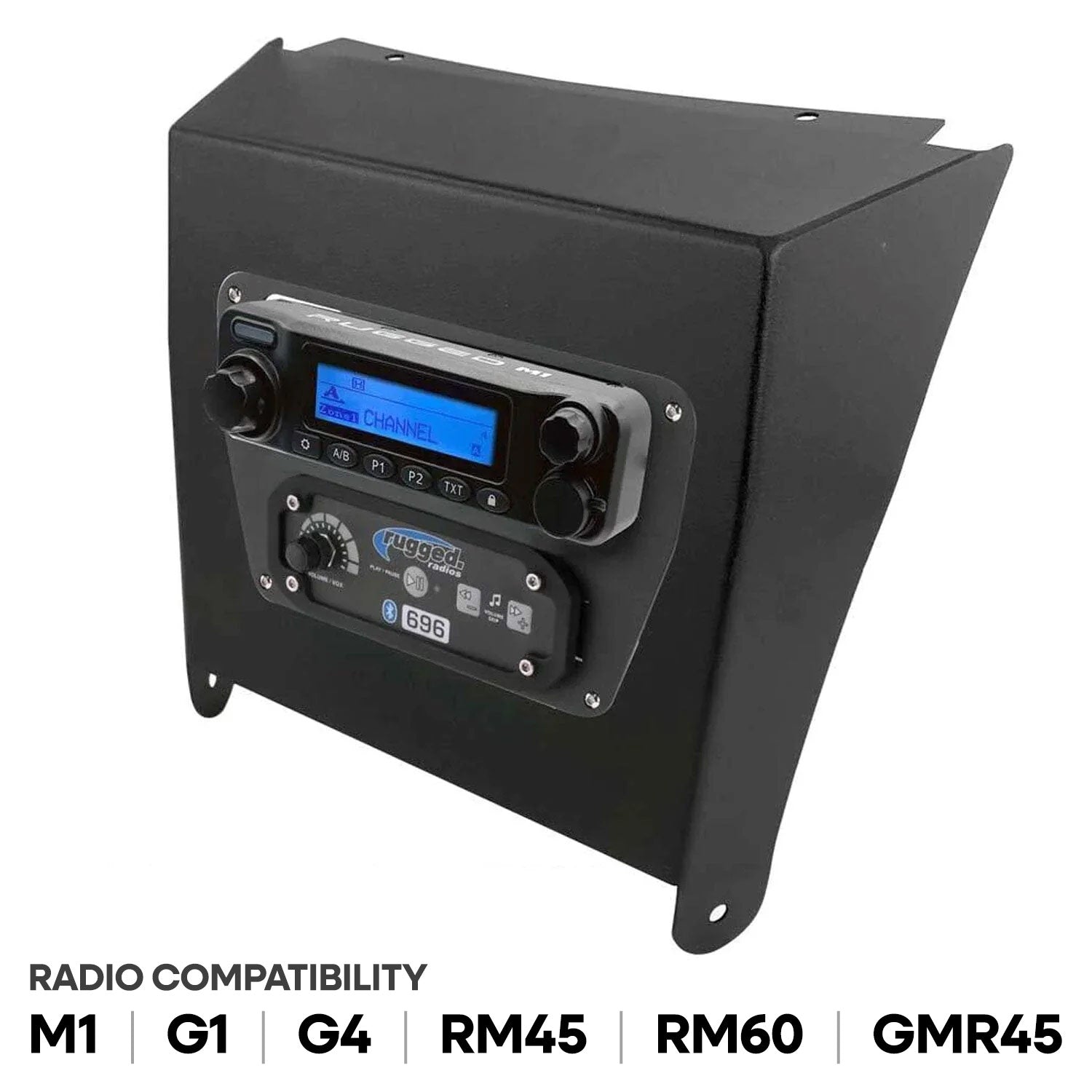 Kawasaki KRX Multi-Mount Kit for Rugged Mobile Radios and Intercom